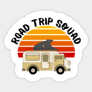 Road Trip Squad Sticker